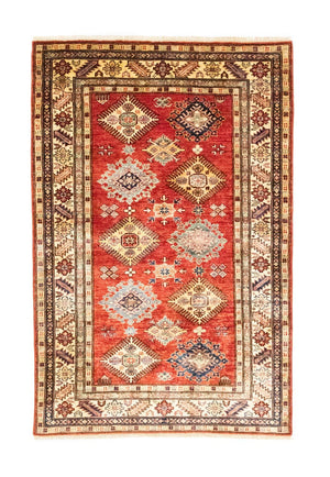 Alfombra Ziegler - Kazak - 185 x 122 cm - naranja
