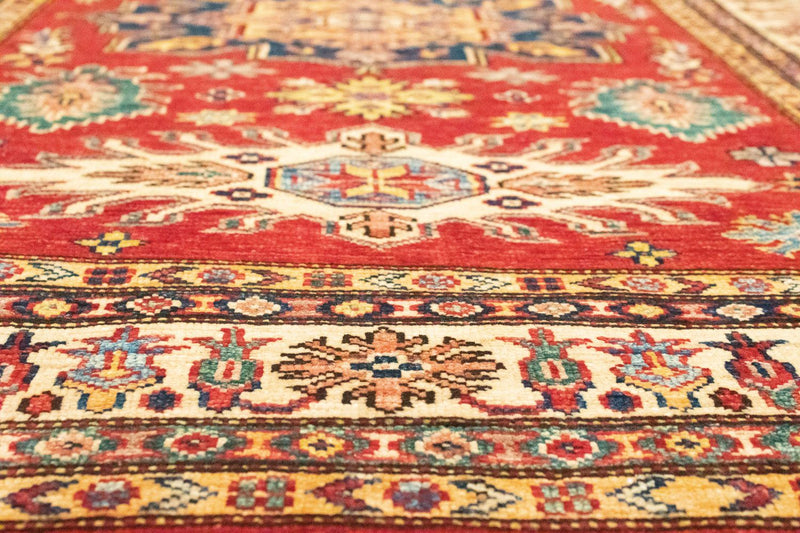 Alfombra Ziegler - Kazak - 183 x 112 cm - naranja
