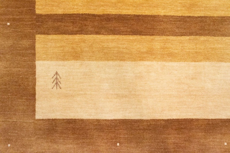 Alfombra Gabbeh - Loribaft Persa - 169 x 120 cm - naranja