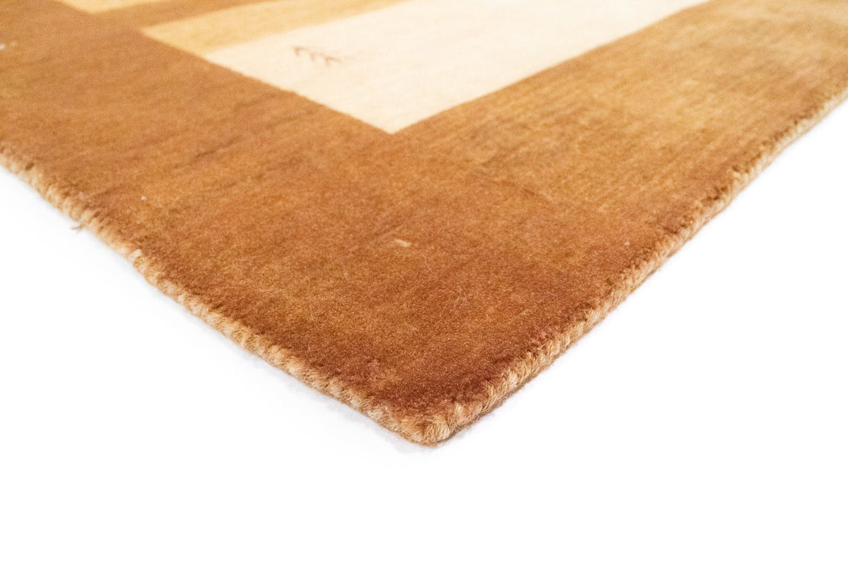 Alfombra Gabbeh - Loribaft Persa - 165 x 116 cm - naranja