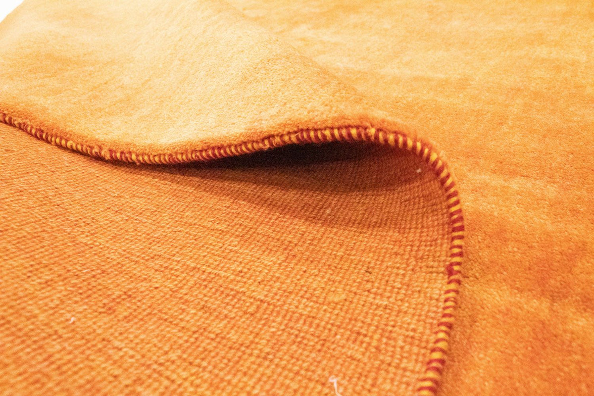 Alfombra Gabbeh - Loribaft Persa - 297 x 212 cm - naranja