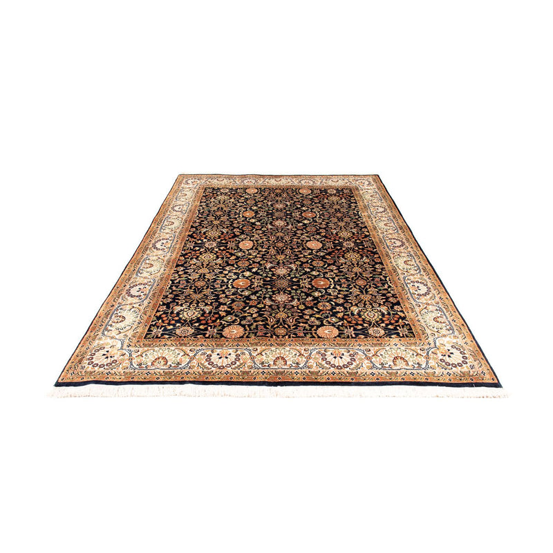 Alfombra oriental - Keshan - Indus - 230 x 168 cm - azul oscuro