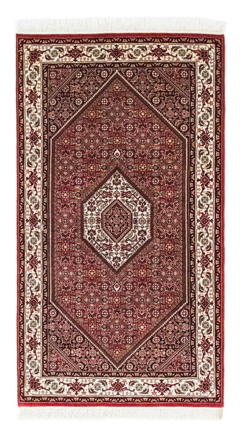 Alfombra persa - Bidjar - 163 x 92 cm - rojo