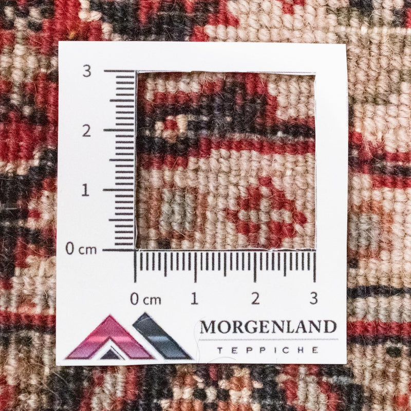 Alfombra persa - Bidjar - 163 x 92 cm - rojo