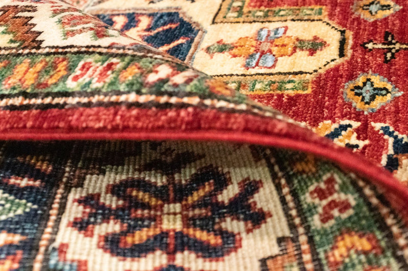 Alfombra Ziegler - Kazak - 154 x 103 cm - rojo