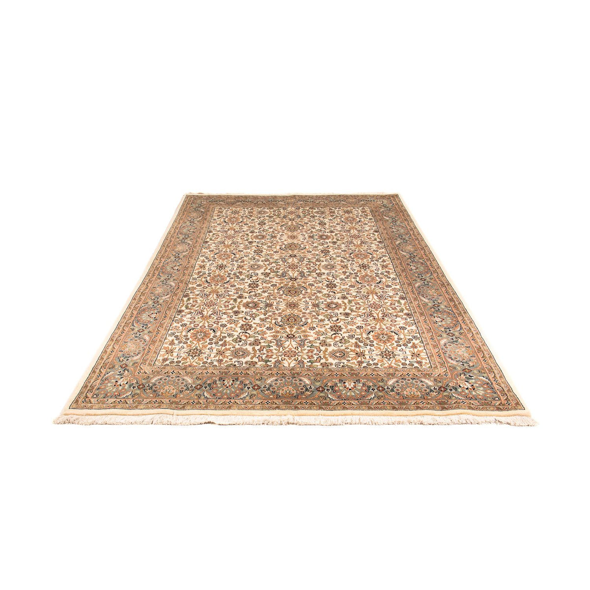 Alfombra oriental - Keshan - Indus - 240 x 173 cm - beige