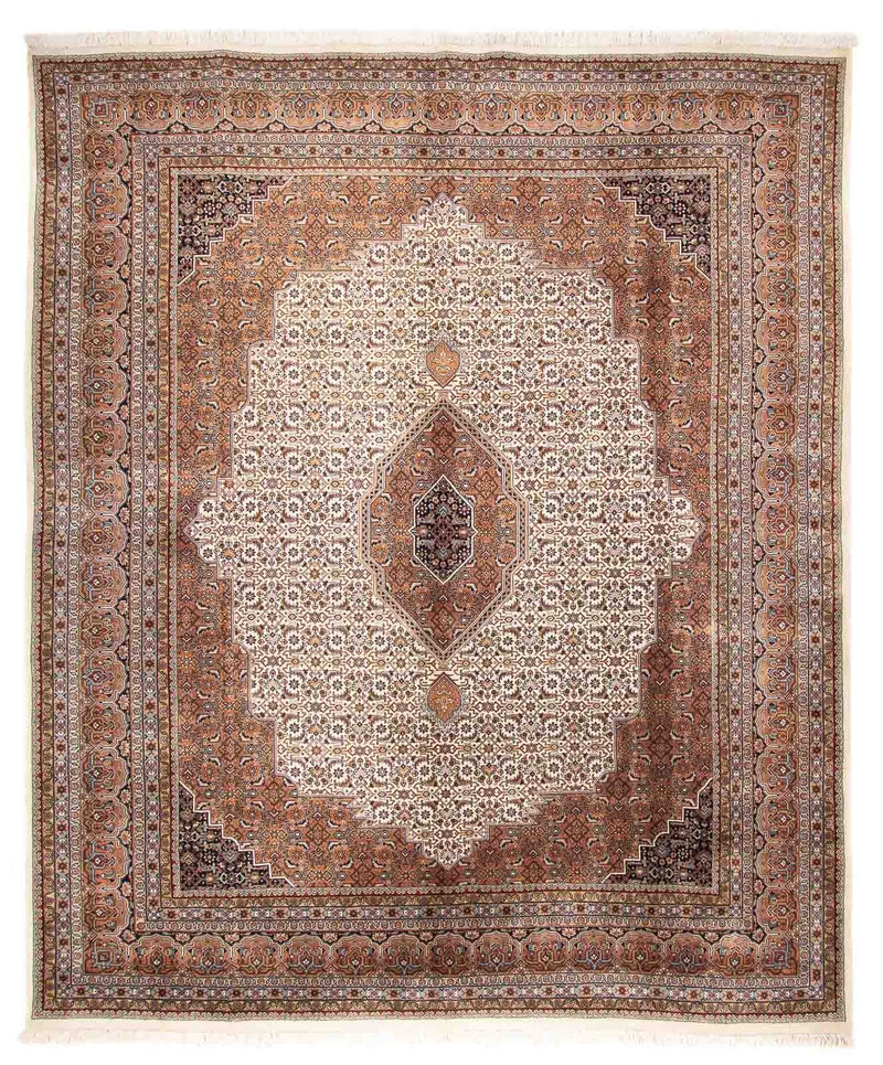 Alfombra oriental - Bidjar - Indus - 297 x 253 cm - beige