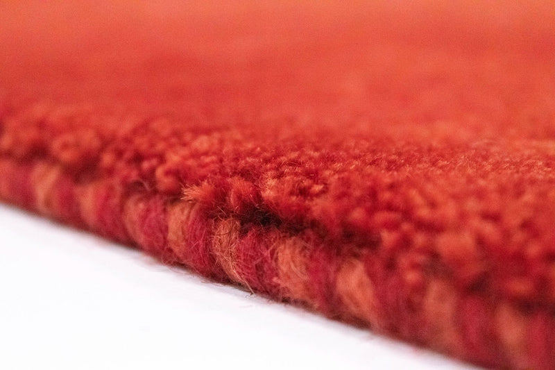 Alfombra Gabbeh - Persa - 143 x 100 cm - naranja