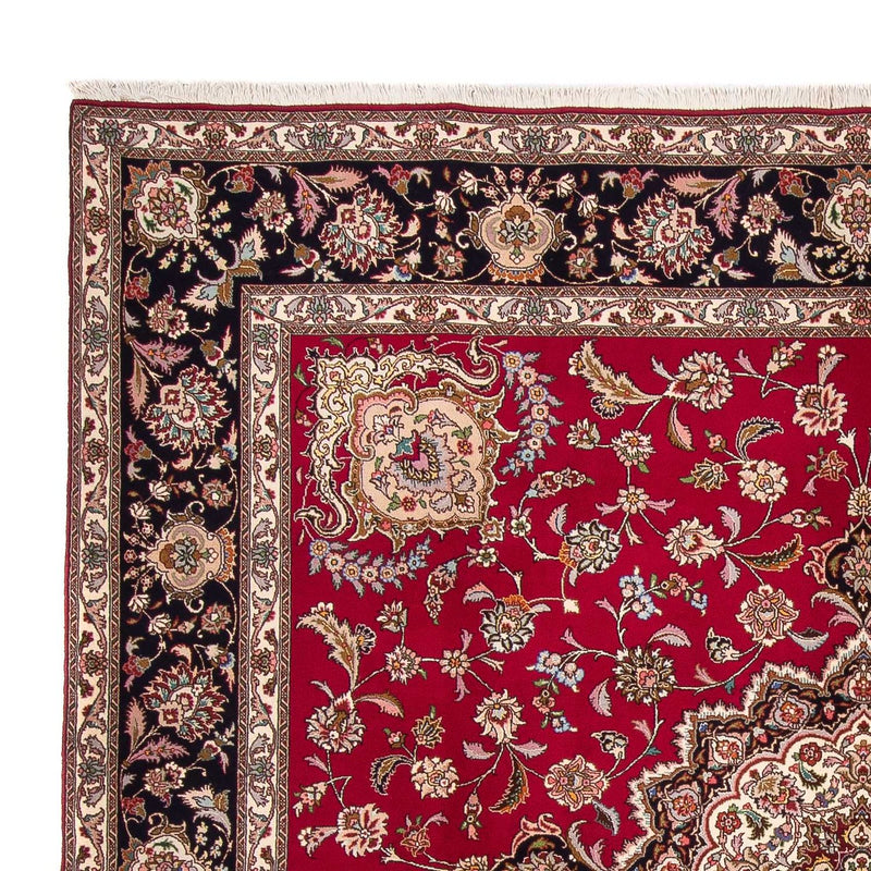 Alfombra Persa - Tabriz - Real cuadrado  - 246 x 245 cm - rojo oscuro