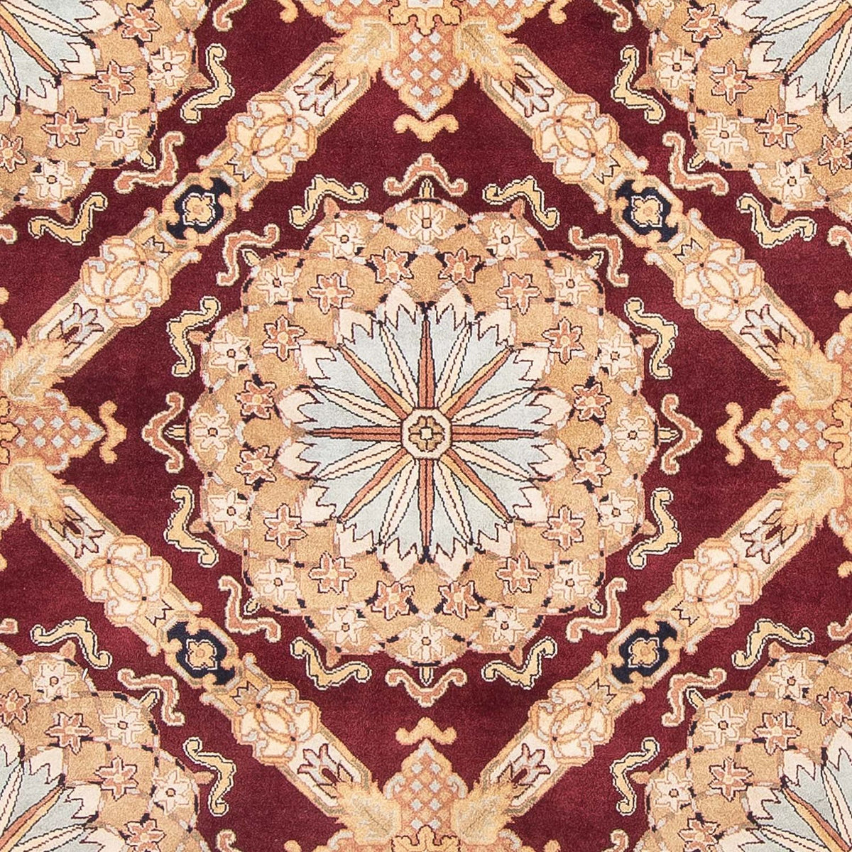 Alfombra oriental - Keshan - Indus - 307 x 244 cm - rojo oscuro