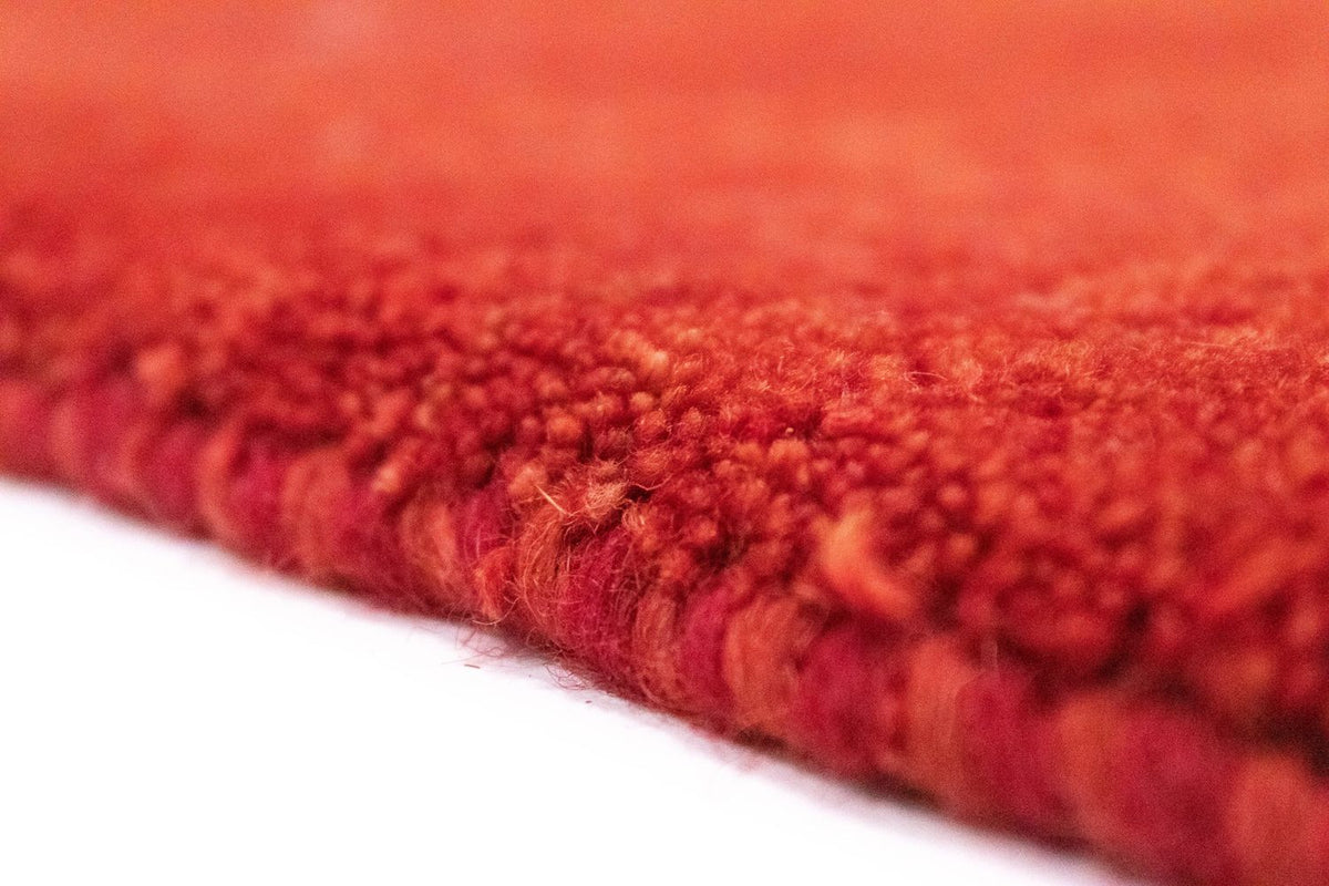 Alfombra Gabbeh - Persa - 147 x 99 cm - rojo