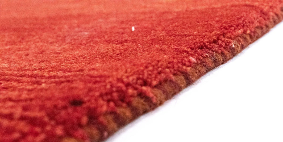 Alfombra Gabbeh - Persa - 141 x 75 cm - rojo
