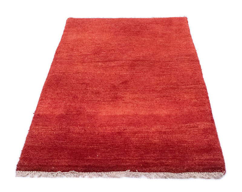 Alfombra Gabbeh - Persa - 132 x 77 cm - rojo