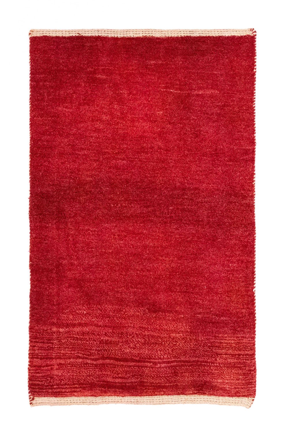 Alfombra Gabbeh - Persa - 128 x 78 cm - rojo