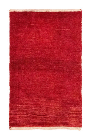 Alfombra Gabbeh - Persa - 128 x 78 cm - rojo