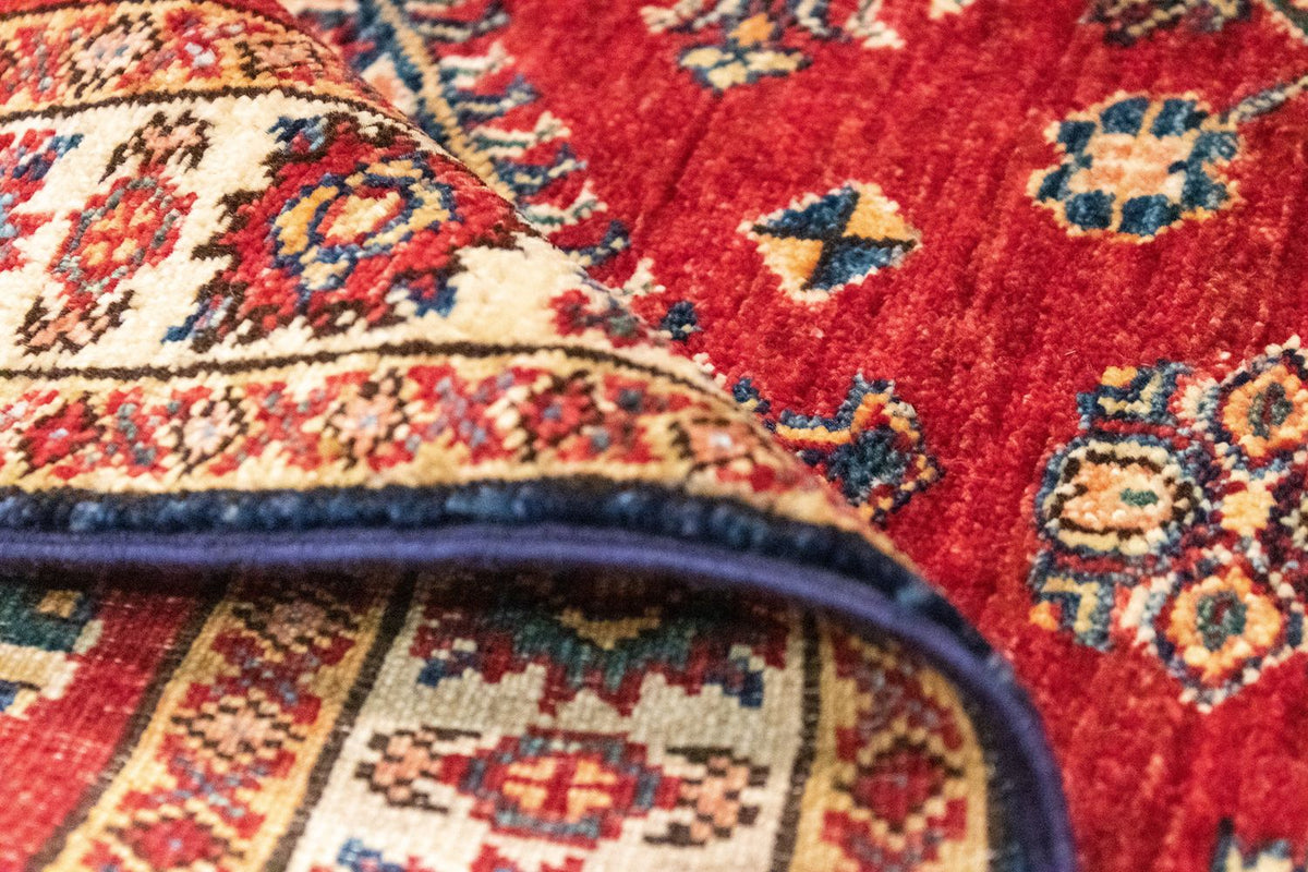 Alfombra Ziegler - Kazak - 126 x 87 cm - rojo