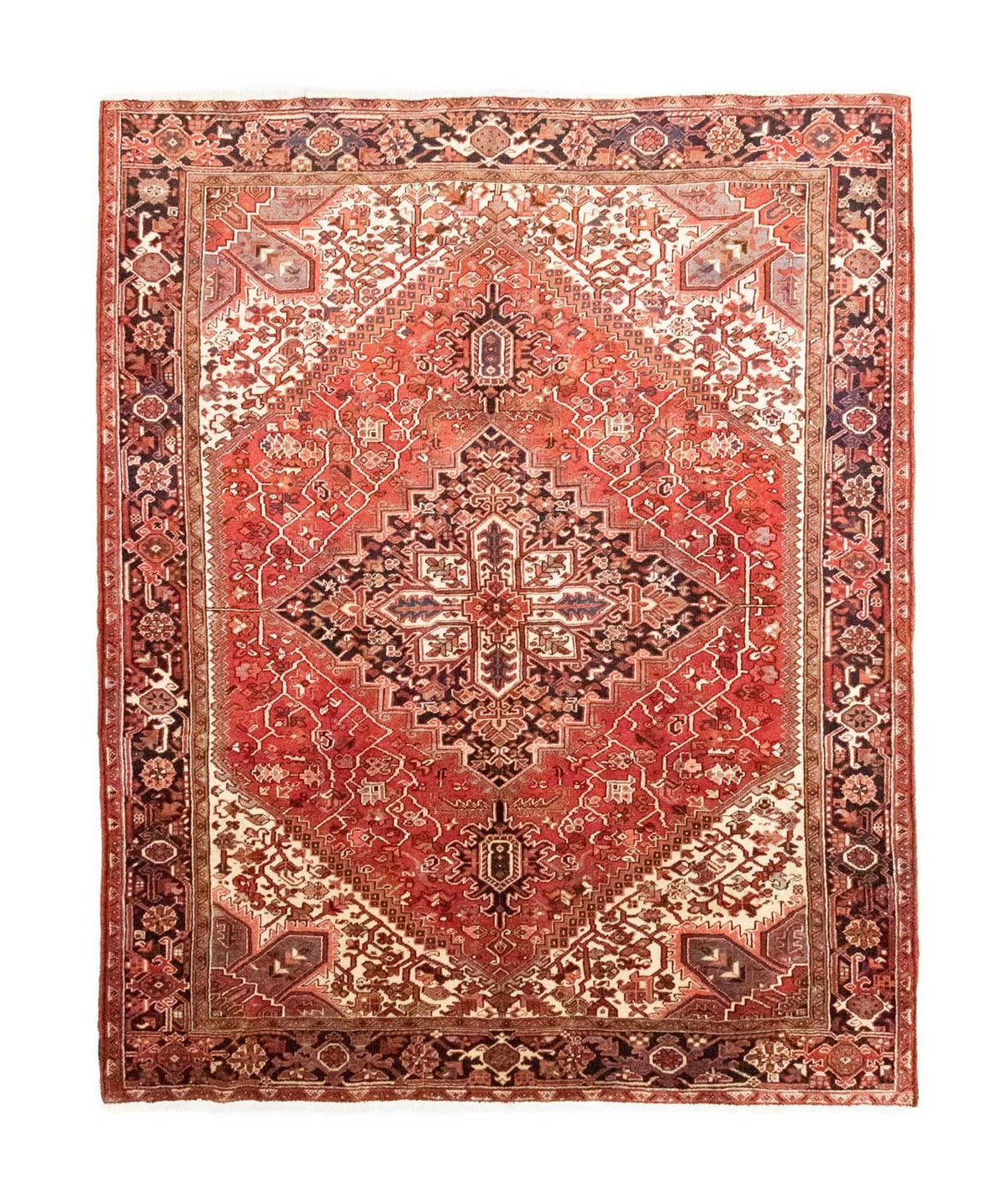 Alfombra persa - Nómada - 324 x 250 cm - naranja
