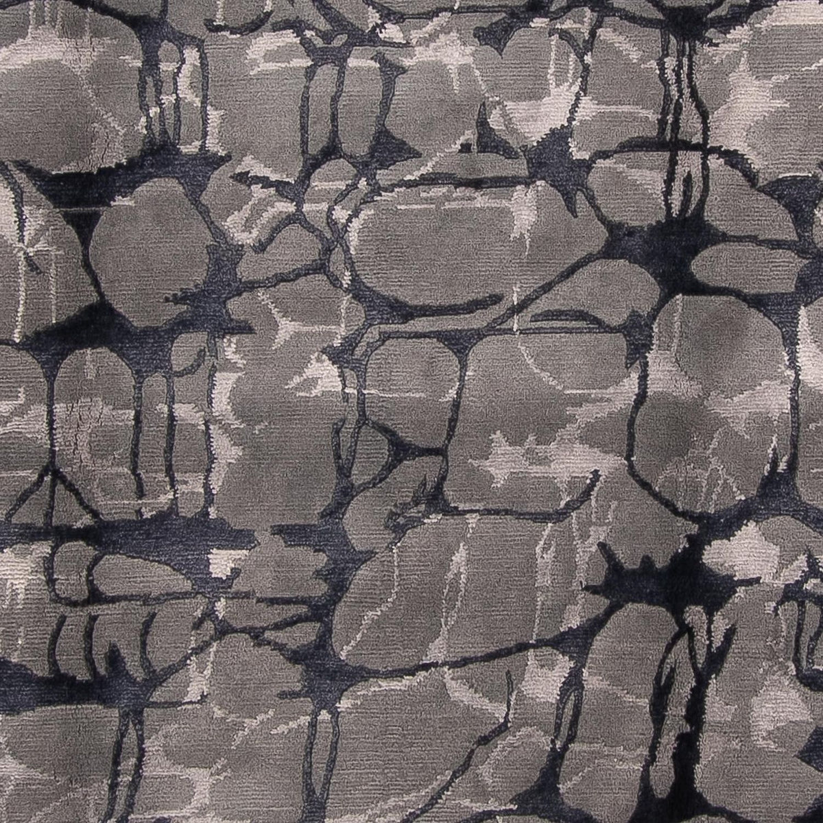Alfombra de diseño - 303 x 207 cm - gris oscuro