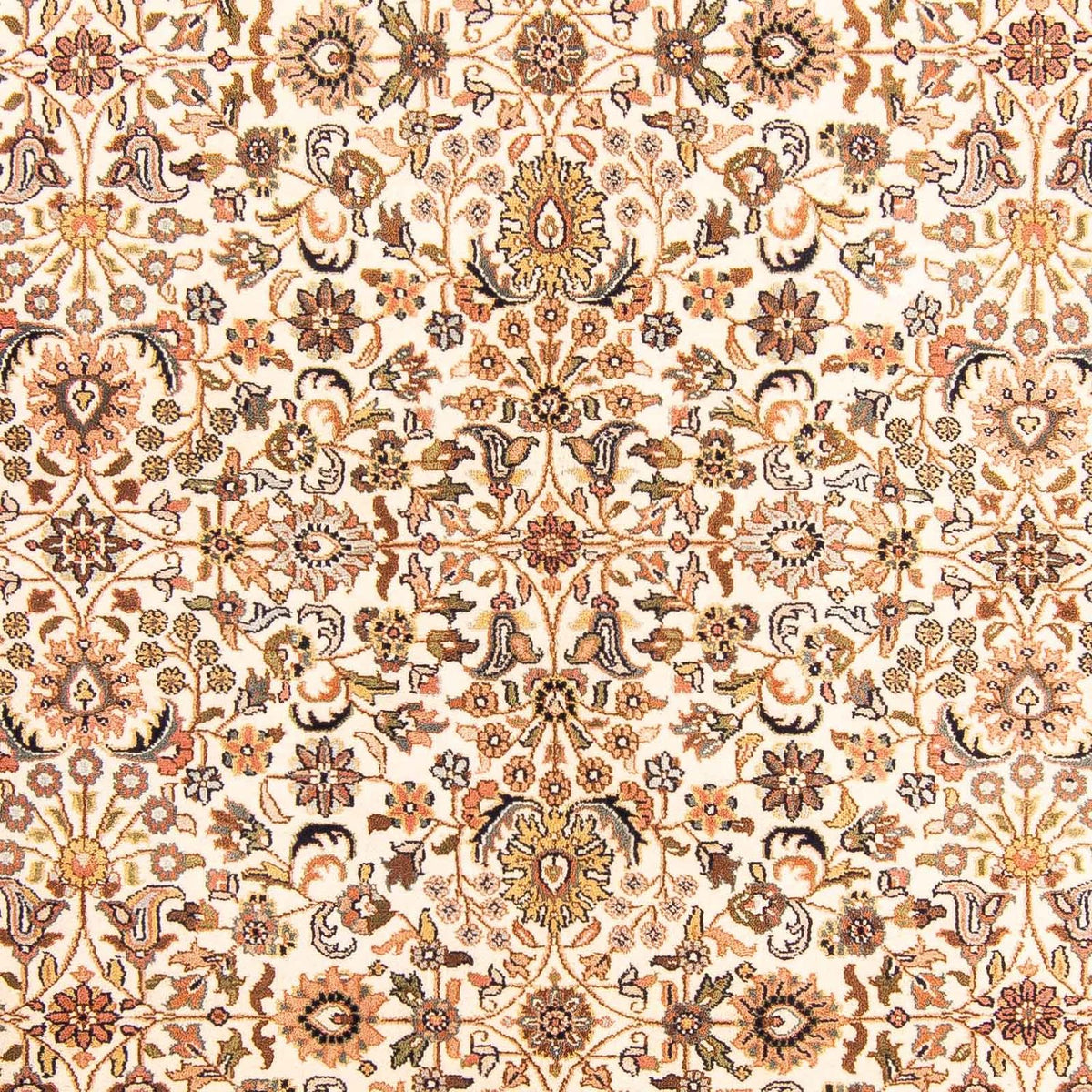 Alfombra oriental - Keshan - Indus - 243 x 172 cm - beige