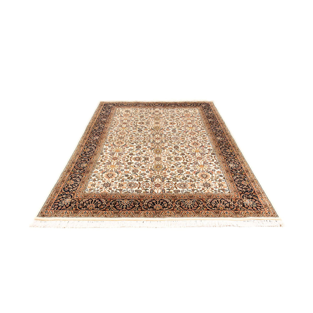 Alfombra oriental - Keshan - Indus - 243 x 172 cm - beige