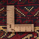 Alfombra afgana - 145 x 93 cm - rojo oscuro