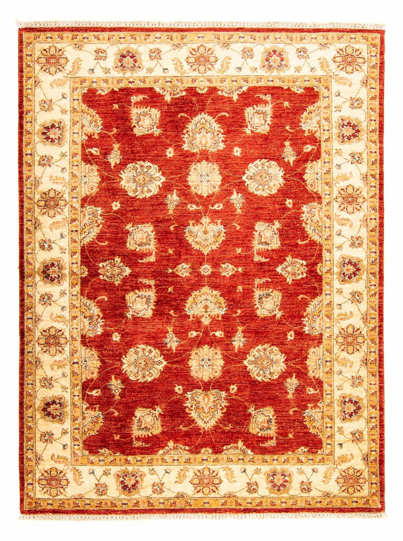Alfombra Ziegler - 207 x 152 cm - rojo oscuro