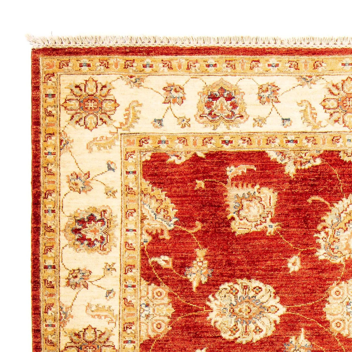 Alfombra Ziegler - 207 x 152 cm - rojo oscuro