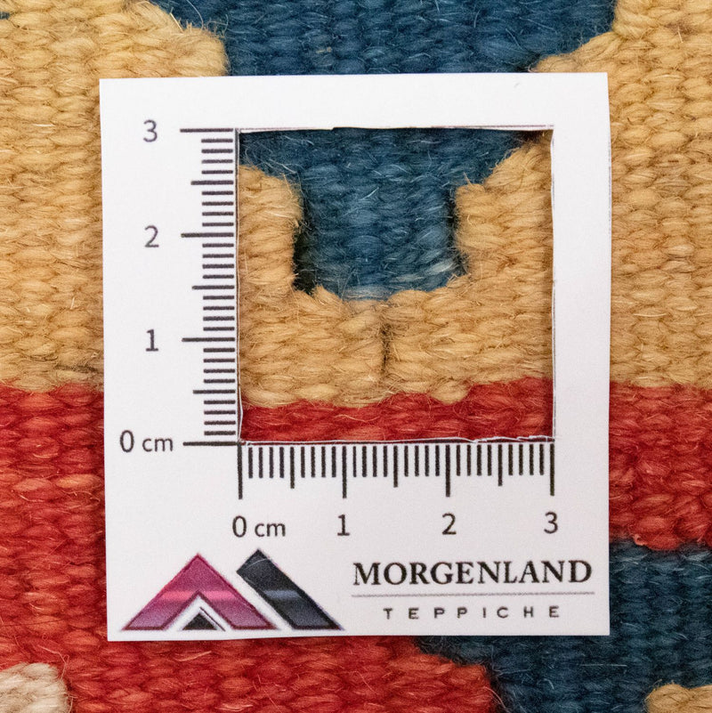 Alfombra de pasillo Alfombra Kelim - Oriental - 200 x 70 cm - naranja