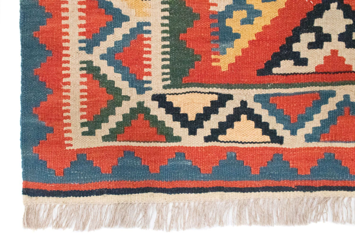 Alfombra Kelim - Oriental - 212 x 148 cm - naranja