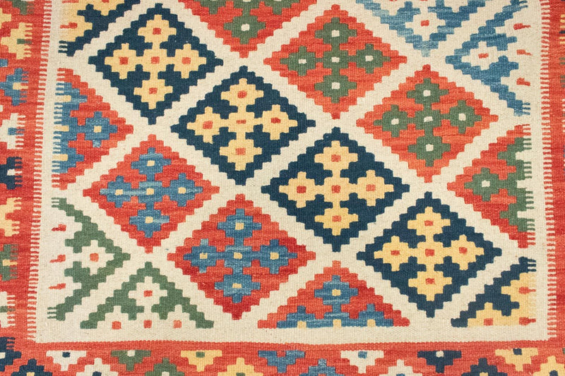 Alfombra Kelim - Oriental - 202 x 153 cm - naranja