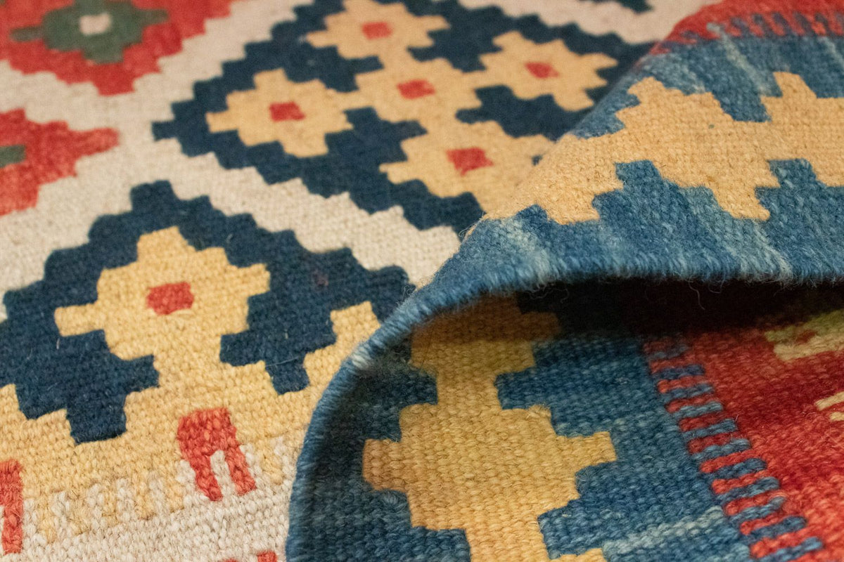 Alfombra Kelim - Oriental - 202 x 153 cm - naranja