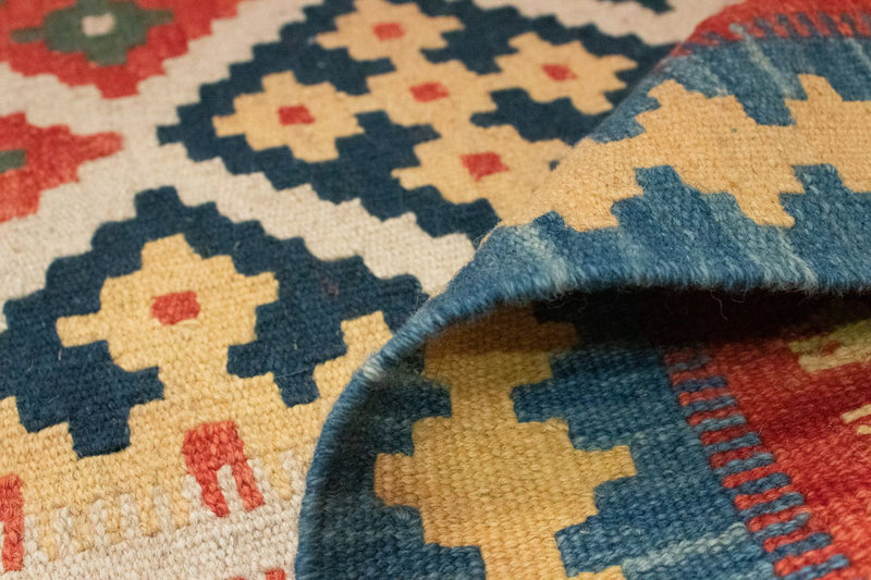 Alfombra Kelim - Oriental - 202 x 153 cm - naranja