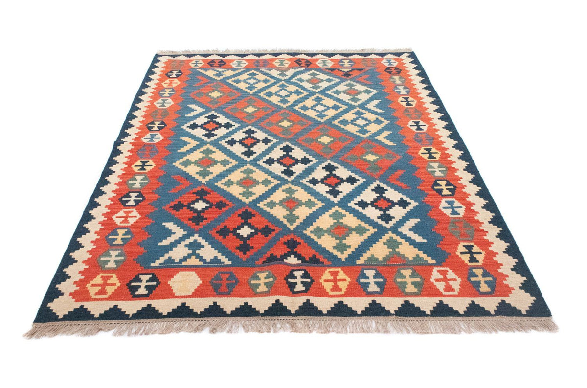 Alfombra Kelim - Oriental - 200 x 155 cm - azul