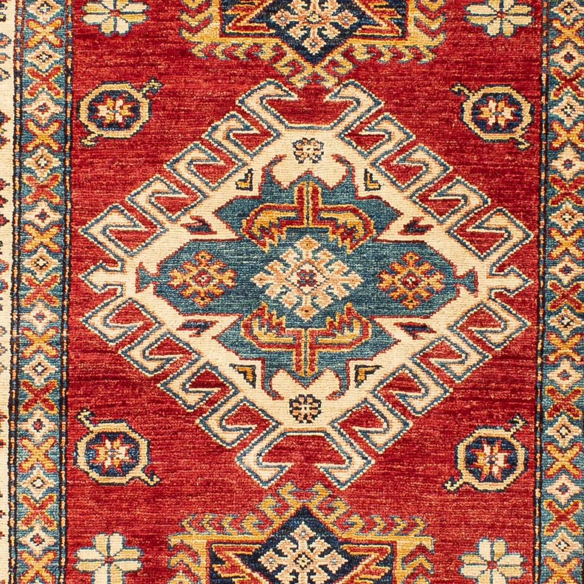 Alfombra Ziegler - Kazak - 152 x 101 cm - rojo oscuro