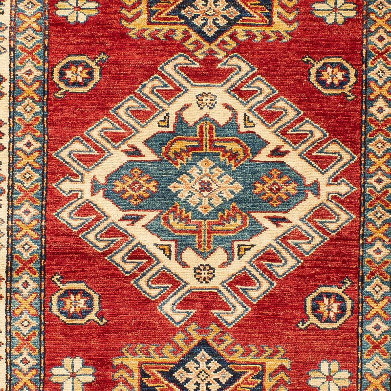 Alfombra Ziegler - Kazak - 152 x 101 cm - rojo oscuro