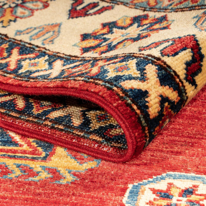 Alfombra Ziegler - Kazak - 152 x 101 cm - rojo oscuro