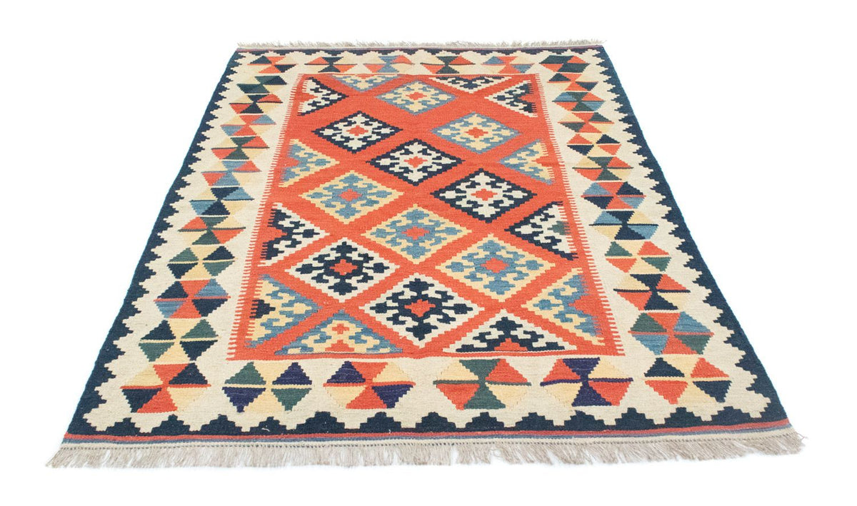 Alfombra Kelim - Oriental - 203 x 143 cm - naranja