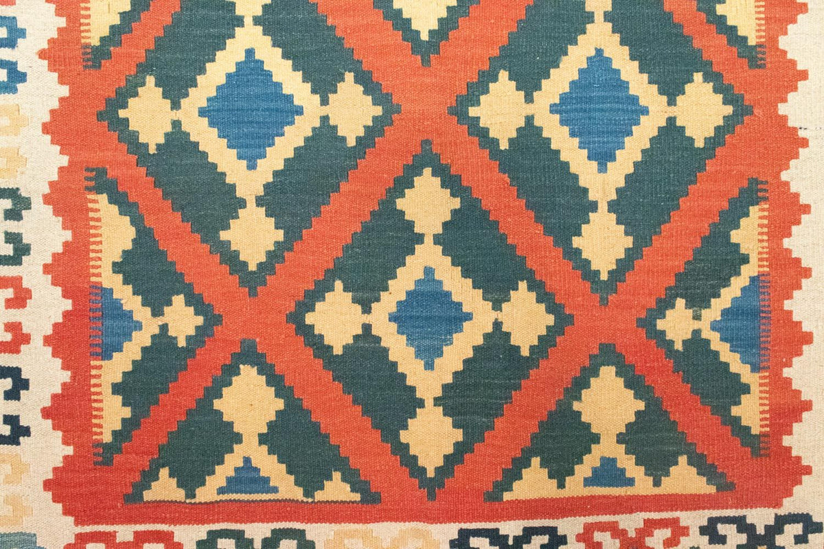Alfombra Kelim - Oriental - 210 x 155 cm - naranja