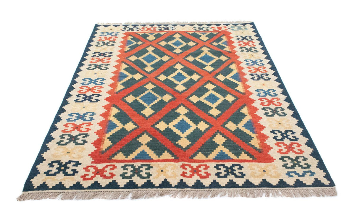 Alfombra Kelim - Oriental - 210 x 155 cm - naranja