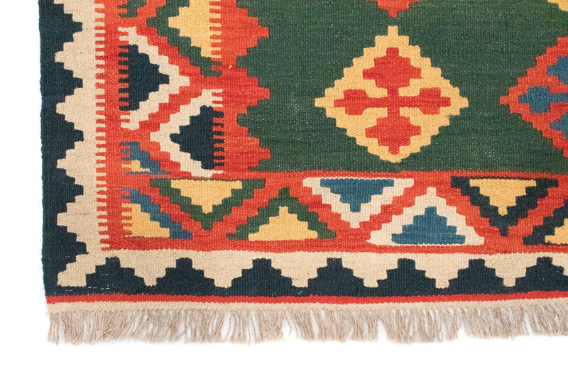 Alfombra Kelim - Oriental - 217 x 148 cm - verde