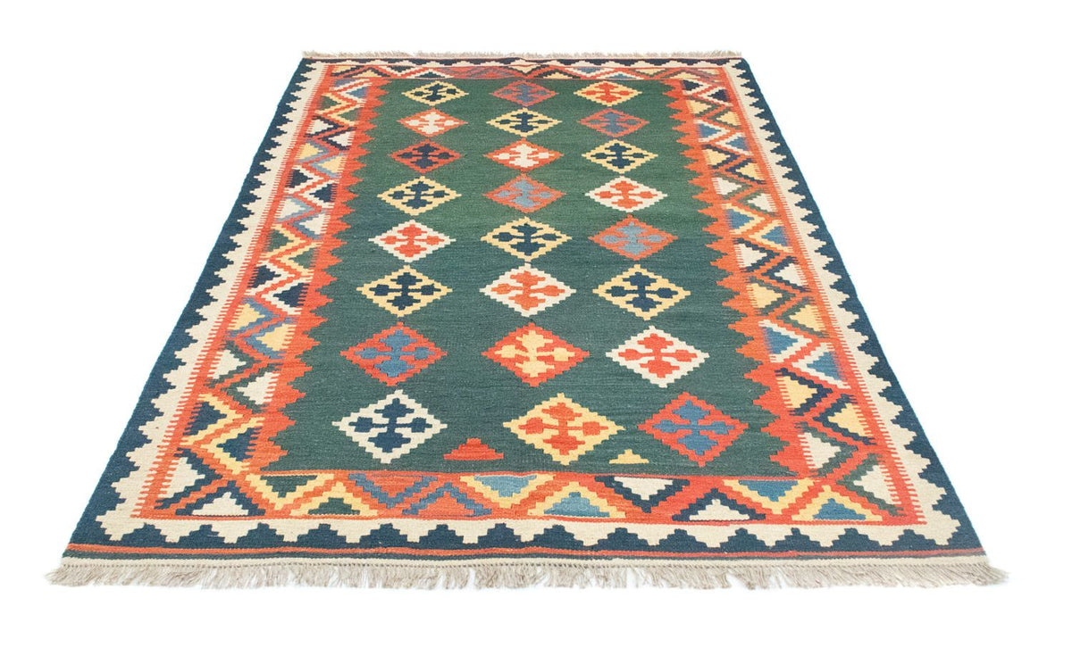Alfombra Kelim - Oriental - 217 x 148 cm - verde