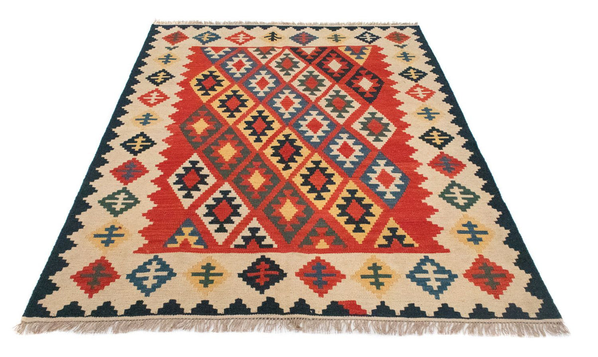 Alfombra Kelim - Oriental - 205 x 153 cm - naranja