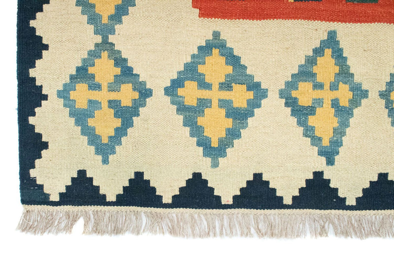 Alfombra Kelim - Oriental - 205 x 155 cm - naranja