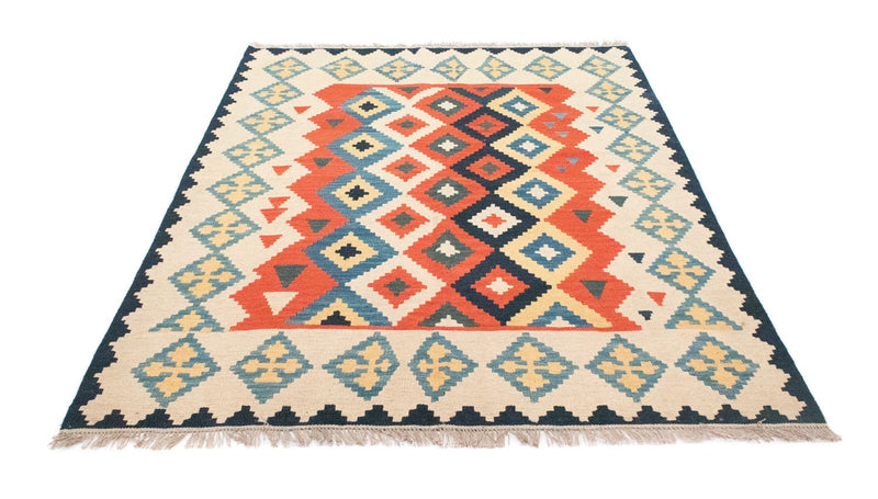 Alfombra Kelim - Oriental - 205 x 155 cm - naranja
