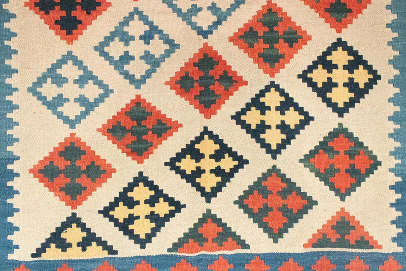 Alfombra Kelim - Oriental - 205 x 150 cm - beige