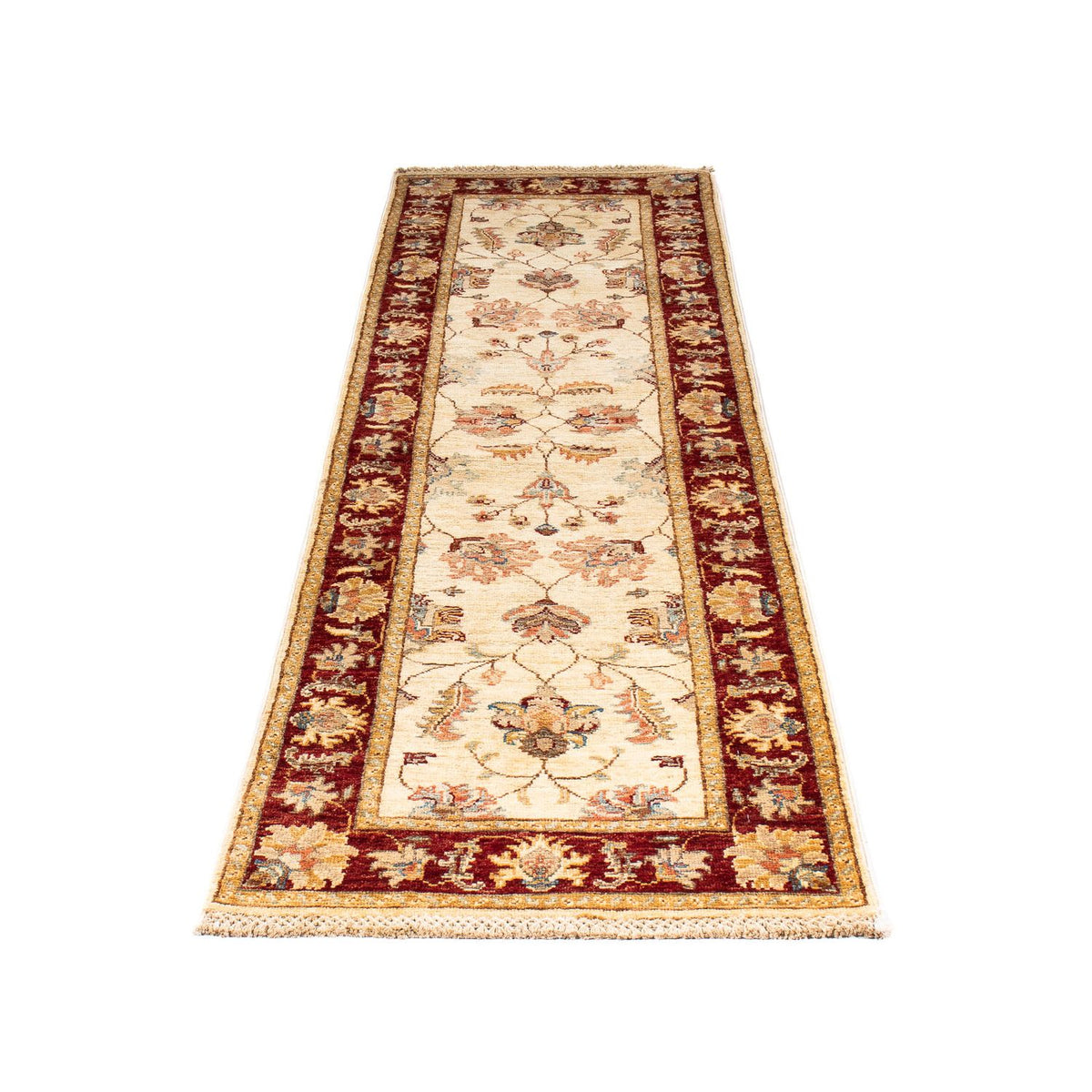 Alfombra de pasillo Alfombra Ziegler - 204 x 60 cm - beige