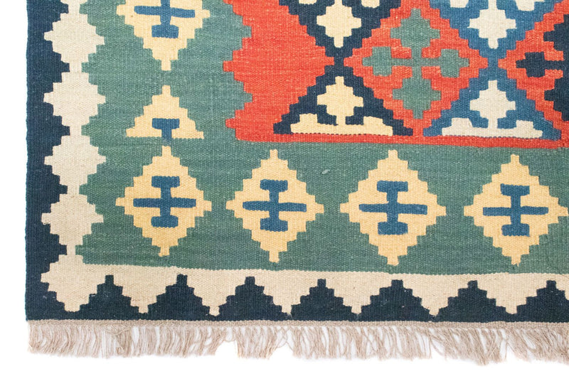 Alfombra Kelim - Oriental - 202 x 150 cm - naranja