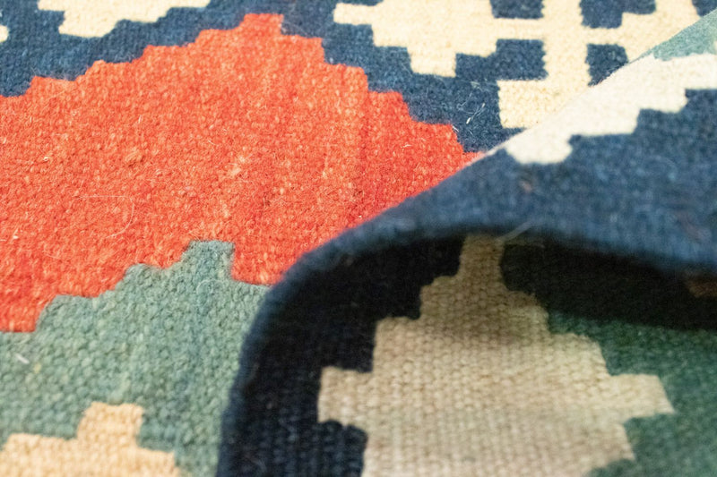 Alfombra Kelim - Oriental - 202 x 150 cm - naranja