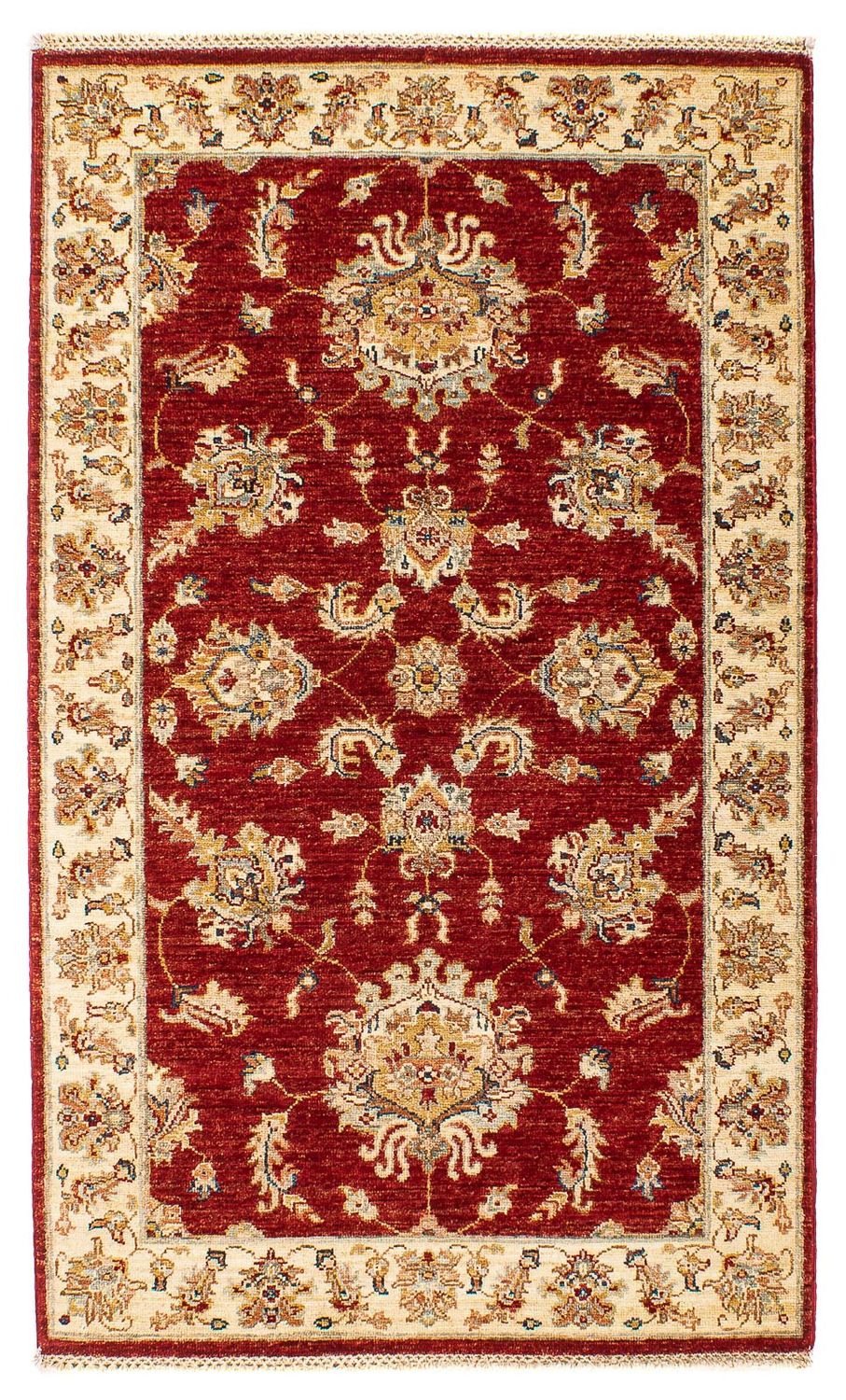 Alfombra Ziegler - 155 x 88 cm - rojo oscuro
