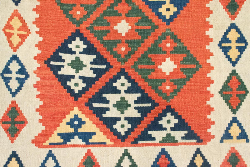 Alfombra Kelim - Oriental - 185 x 122 cm - naranja